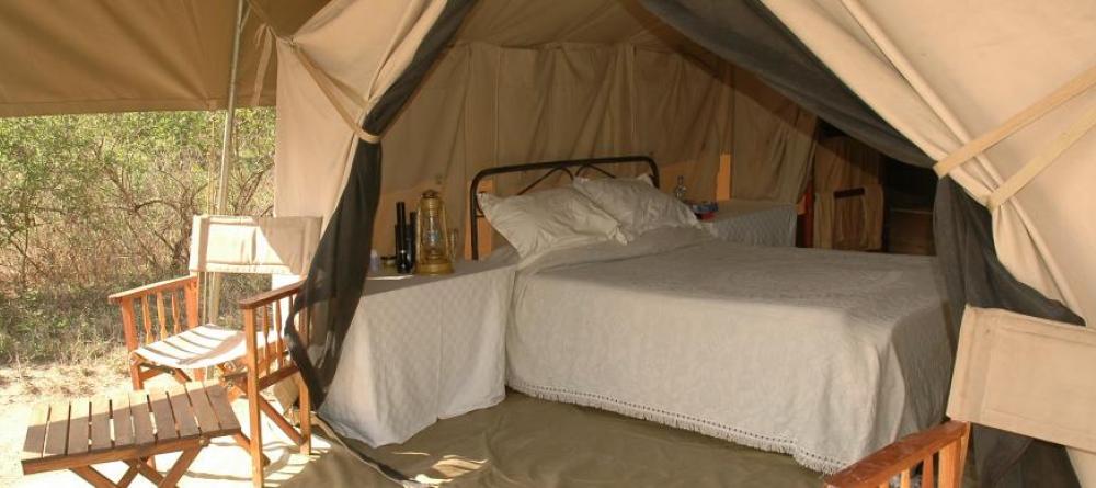 The layout of the guest tents at Serengeti Savannah Camps, Serengeti National Park, Tanzania - Image 1