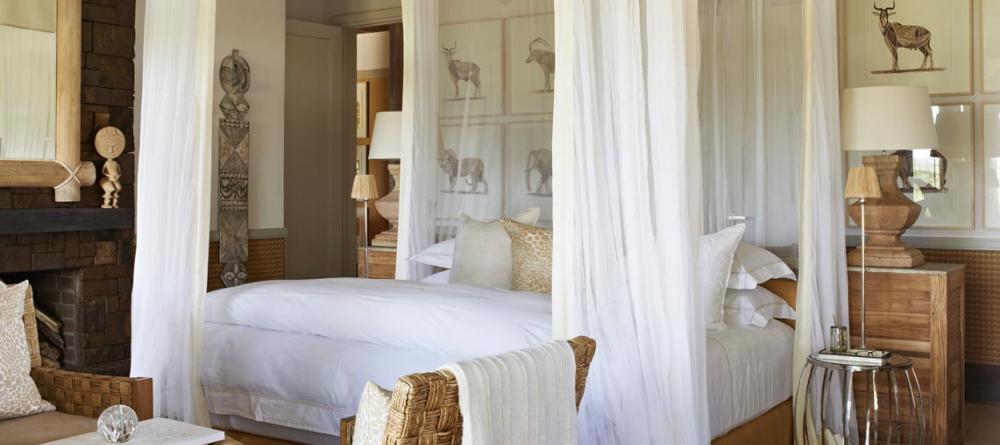 Elegant and comfortable bedrooms at Singita Serengeti House, Serengeti Grumeti Reserves, Tanzania - Image 1
