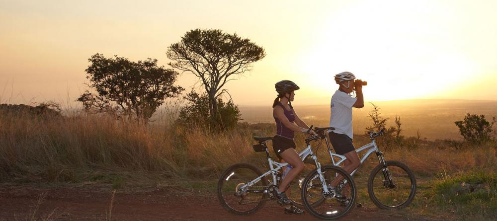 Experience the Grumeti Reserves up close and personal from bikes at Singita Serengeti House, Serengeti Grumeti Reserves, Tanzania - Image 11