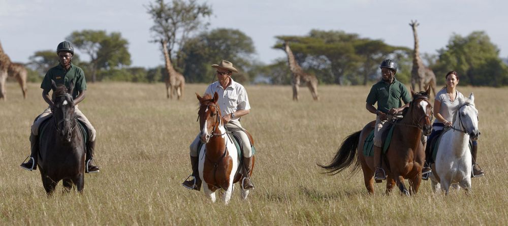 Experience a unique horseback safari ride at Singita Sasakwa Lodge, Grumeti Reserves, Tanzania - Image 3