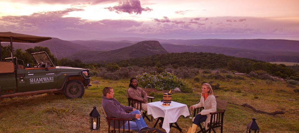 Sundowners at Shamwari Bayethe Tented Lodge, Shamwari Game Reserve, South Africa - Image 10