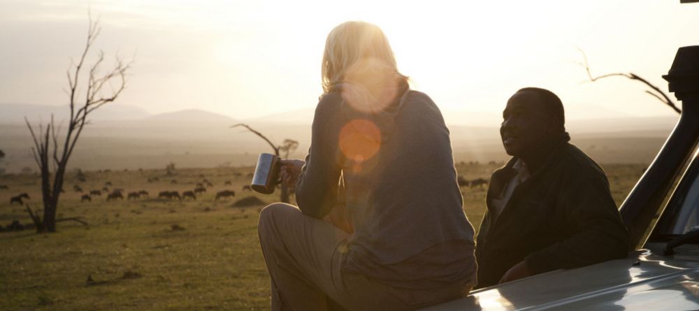 Sundowners overlooking the plains at Serengeti Safari Camp - Central, Serengeti National Park, Tanzania - Image 6