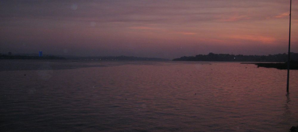 Sunset over the Congo River at Mikhaels Hotel, Brazzaville, Republic of Congo (Mango Staff photo)  - Image 4
