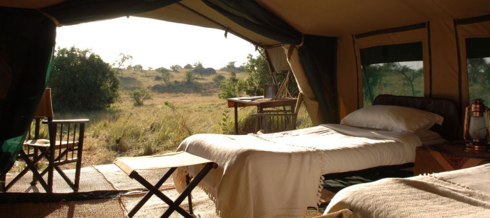 The tent interiors at Serengeti Safari Camp - Central, Serengeti National Park, Tanzania - Image 1