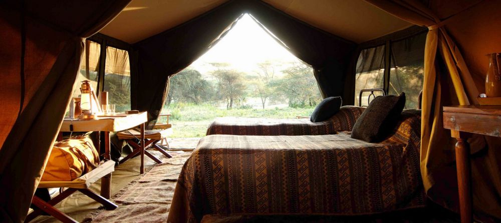 The tent interiors at Serengeti Safari Camp - Central, Serengeti National Park, Tanzania - Image 6