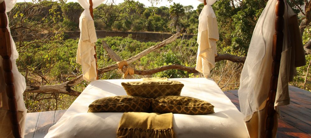 Bedroom at Tented Camp, Beho Beho, Selous National Park, Tanzania - Image 6