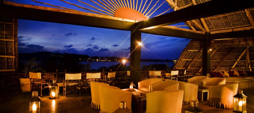 The Terrace Bar at dusk at The Majlis, Lamu Island, Kenya - Image 15