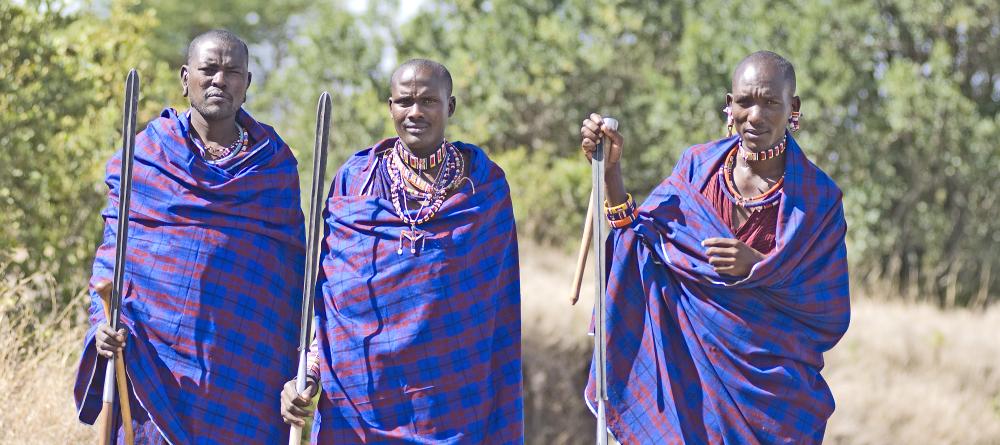 The welcoming Masai staff- Porini Rhino Camp, Ol Pejeta Reserve, Kenya - Image 9