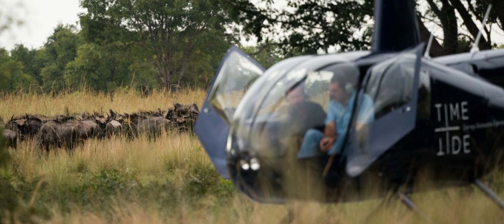 King Lewanika Camp - migration heli - Image 11