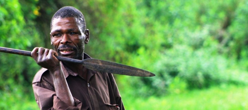 The staff teaching about their culture at Mount Gahinga Lodge, Mgahinga National Park, Uganda - Image 13