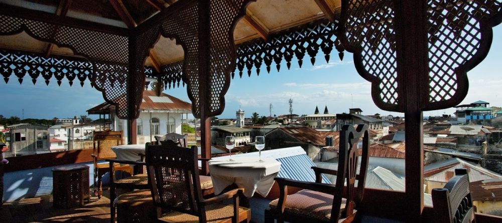 Veranda with a view at Emerson Spice, Stone Town, Zanzibar, Tanzania - Image 2