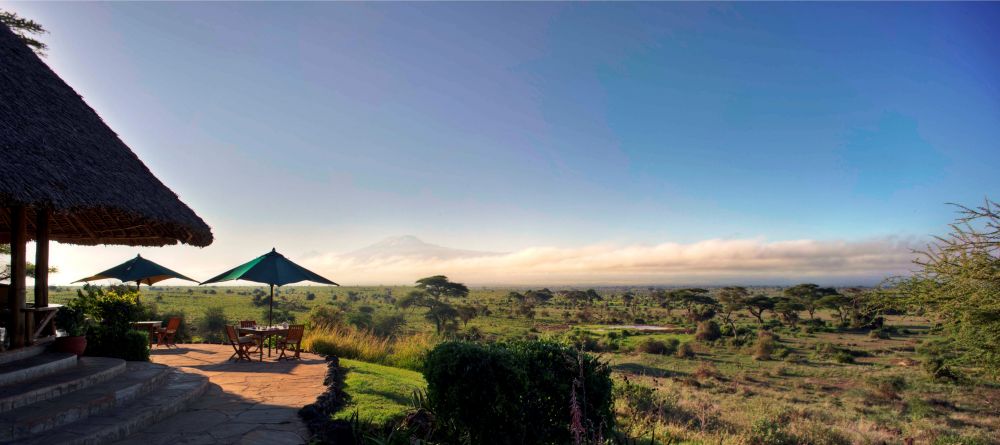 View from lounge- Tortilis Camp, Amboseli National Reserve, Kenya - Image 9