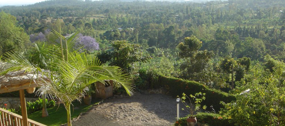 View from the private room balconies at Onsea House, Arusha, Tanzania - Image 3
