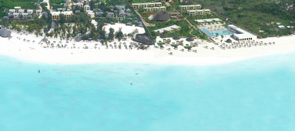 An aerial view of Gold Zanzibar Beach House & Spa, Zanzibar, Tanzania  - Image 8