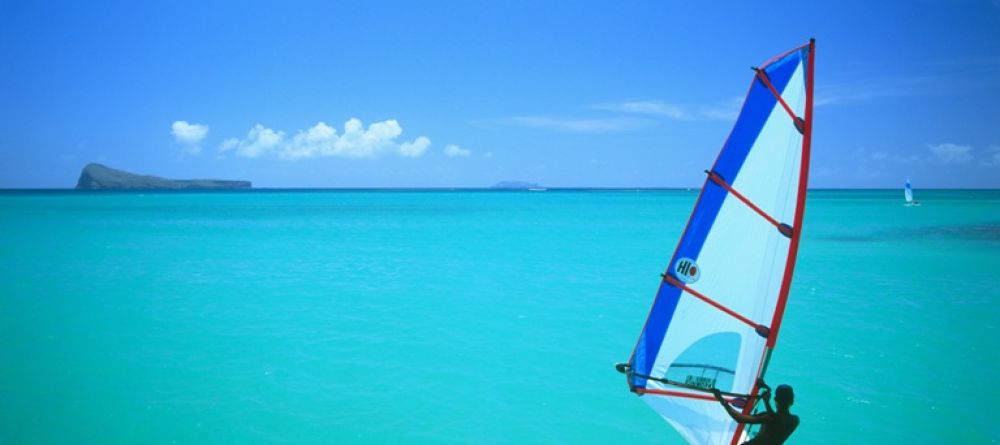 Wind surfing at Paradise Cove Hotel and Spa, Anse la Raie, Mauritius - Image 6