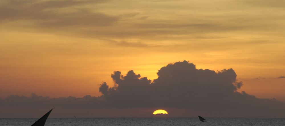 ZSI Dhow at sunset at Zanzibar Serena Inn, Stone Town, Zanzibar, Tanzania - Image 8