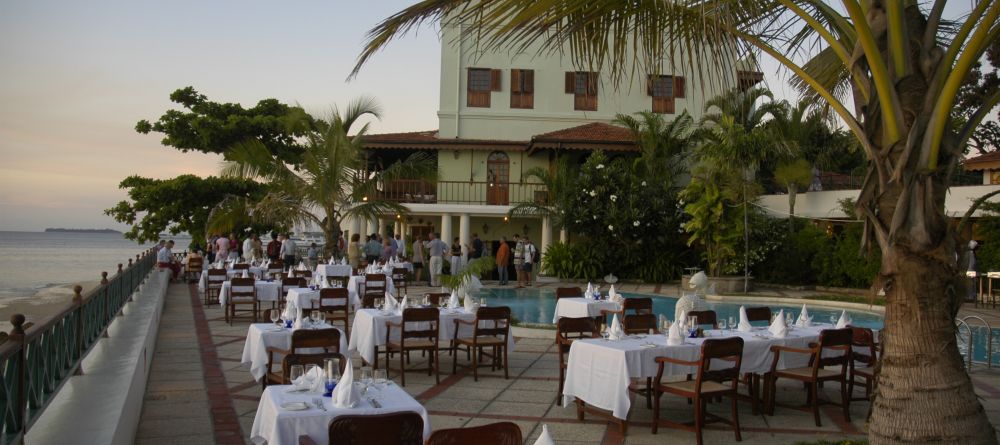 Outdoor dining at Zanzibar Serena Inn, Stone Town, Zanzibar, Tanzania - Image 6