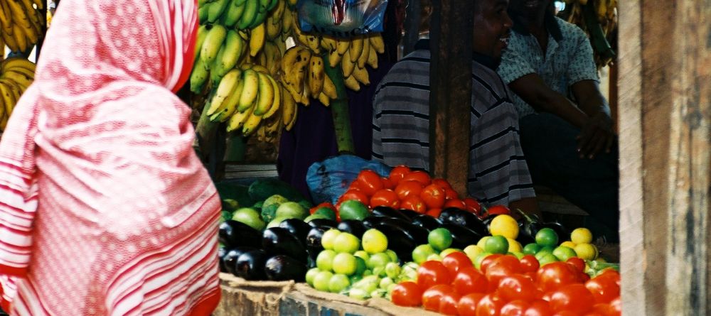 Local Zanzibar marketplace at Asmini Palace Hotel, Stone Town, Zanzibar, Tanzania - Image 4