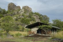 Mbuzi Mawe Tented Camp Exterior View of Tents