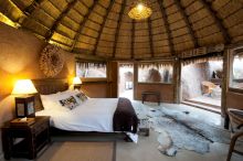 Bedroom at Mowani Mountain Camp, Damaraland, Namibia