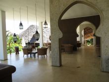 The beautifully designed main lounge at Gold Zanzibar Beach House & Spa, Zanzibar, Tanzania (Mango staff photo)