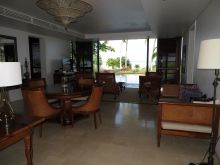 The elegant lounge of the Presidential Villa at The Residence Zanzibar, Zanzibar, Tanzania (Mango staff photo)
