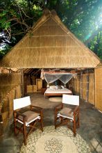 Chalet at Luwi Bush Camp, South Luangwa National Park, Zambia
