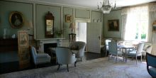 The interior of the house at The Karen Blixen Museum, Nairobi, Kenya