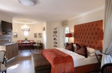 Bedroom at Hotel Heinitzburg, Windhoek, Namibia