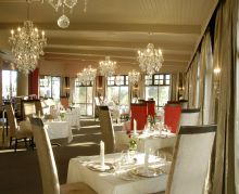 Dining at Hotel Heinitzburg, Windhoek, Namibia