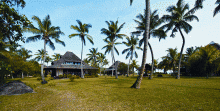 The setting at New Emerald Cove, Praslin, Seychelles
