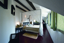 A guestroom at New Emerald Cove, Praslin, Seychelles
