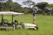 A game drive at Chada Katavi Camp, Katavi National Park, Tanzania Â© Nomad Tanzania