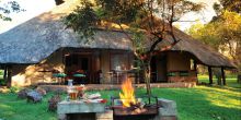 Victoria Falls Safari Lodge - afternoon tea time
