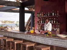 The Terrace Bar at The Majlis, Lamu Island, Kenya