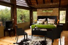 Bedroom at Shamwari Bayethe Tented Lodge, Shamwari Game Reserve, South Africa