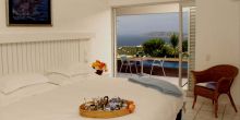 The guestrooms at Bosavern Guesthouse, Plettenberg, South Africa
