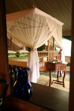 Bedroom at Katuma Bush Camp, Katavi National Park, Tanzania