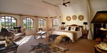 The layout of guest suites at Hogmead, Nairobi, Kenya
