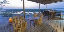 Deck at night