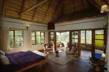 Cabin at Volcanoes Bwindi Lodge, Bwindi Impenetrable Forest, Uganda