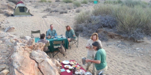 Cheetah Conservation Fund campsite