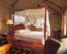 Chapungu Luxury Tented Camp - Bedroom