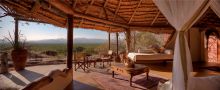 Cottage and view- Elsas Kopje, Meru National Park, Kenya