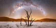Deadvlei Desert under the Milky Way image by NASA