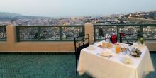 Deck with view of fes