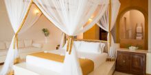 A Deluxe Room at Gold Zanzibar Beach House & Spa, Zanzibar, Tanzania 
