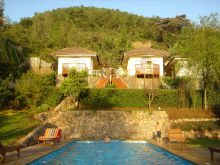 Exterior with the pool at Onsea House, Arusha, Tanzania