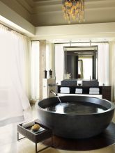 Bathroom at Four Seasons Mauritius, Anahita, Mauritius