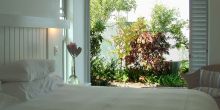 The guestrooms at Bosavern Guesthouse, Plettenberg, South Africa